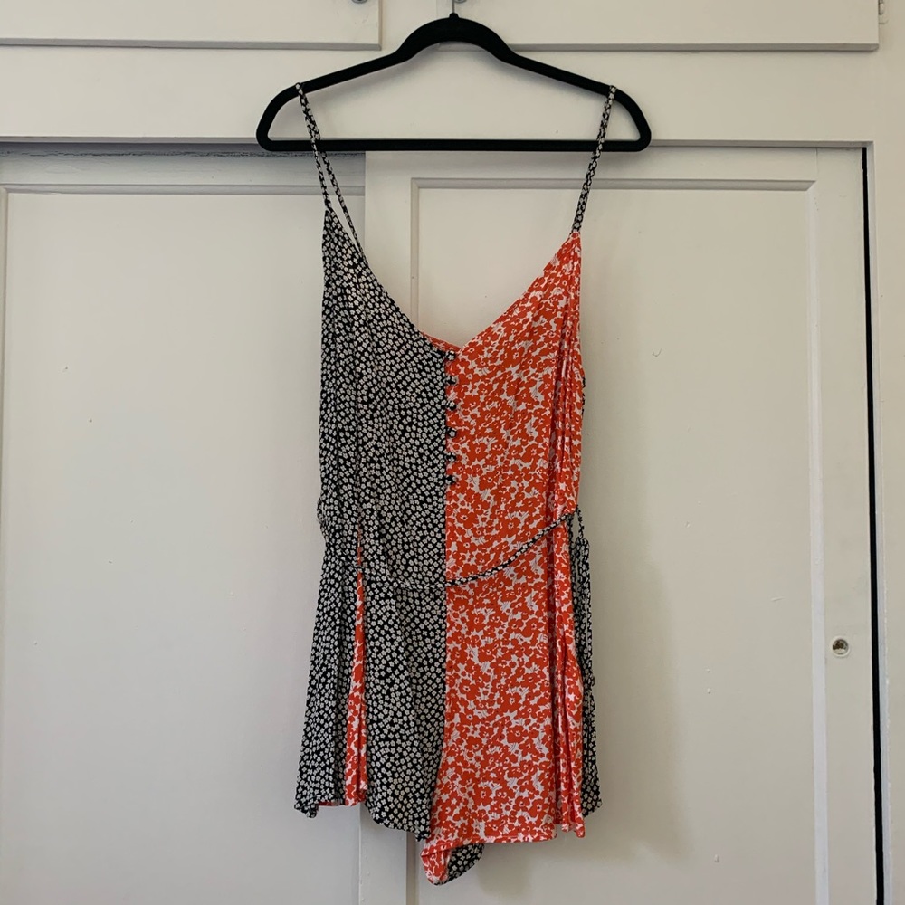 Flowy topshop romper